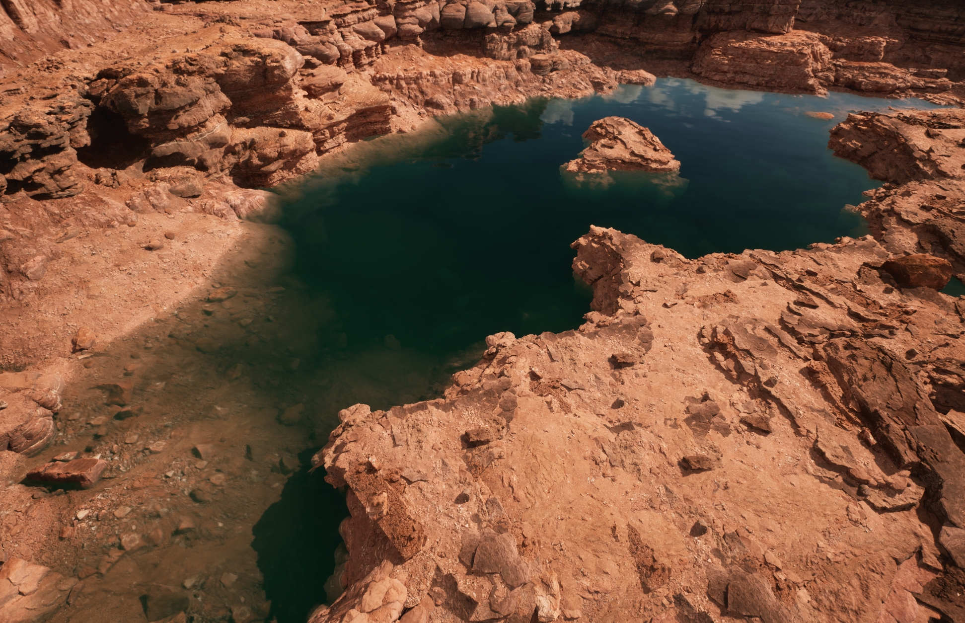 【UE5】深度水材质制作